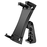 Brightora Tripod Mount Adapter for IPad 360 Degree Rotatable Tablet Clamp Holder Universal for iPad Air Mini, iPad-Pro 12.9 11 10.5, Surface/Galaxy Tab Phone Tablet 3.5-13.5inch for Tripod, Monopod