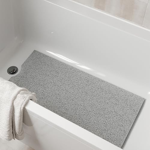 Tapis de bain antidérapant luffa à drainage rapide pour douche - 6