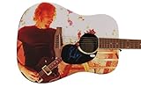 CHAD KROEGER SIGNED AUTOGRAPH FULL SIZE ONE-OF-A-KIND CUSTOM GIBSON EPIPHONE ACOUSTIC GUITAR W/ JAMES SPENCE JSA AUTHENTICATION - NICKELBACK FRONTMAN, CURB, THE STATE, SILVER SIDE UP, THE LONG ROAD, ALL THE RIGHT REASONS, DARK HORSE, HERE AND NOW, NO FIXED ADDRESS, FEED THE MACHINE