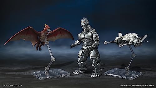 tamashii nations - godzilla vs mechagodzilla - mechagodzilla amp garuda amp fire rodan makuhari decisive battle ver bandai spirits shmonsterarts collectible action figure