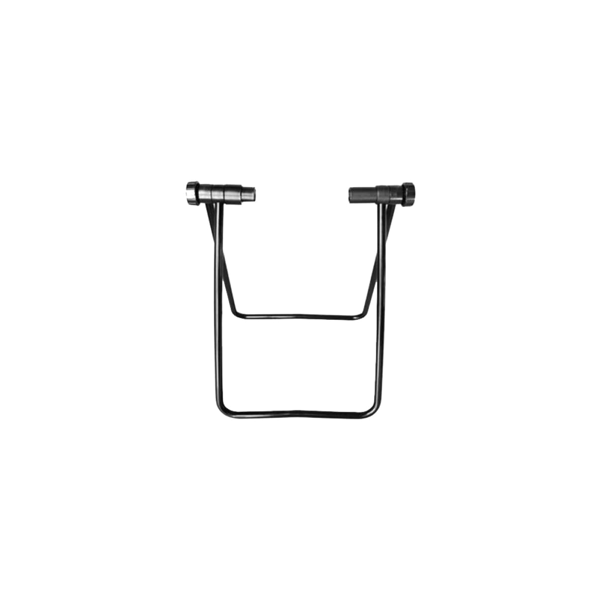 ibasenice 1pc Folding Bike Display Stand Hub Repair Stand for Easy Storage Black