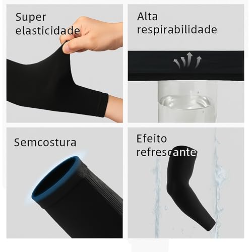 Manguito, Unissex Adulto Manga Proteção Solar MANGOTE Para Ciclismo Motoboy Motociclista Bike Moto P