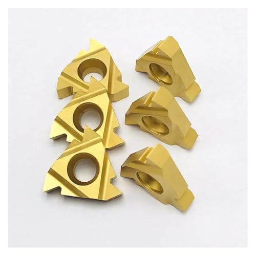 Plaquette 16IR AG60 US735 carbure pour filetage CNC de précision x10 - 4
