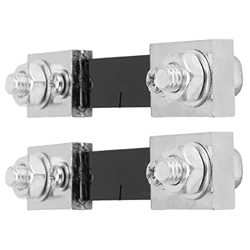 2 unidades 100A 75mV DC Corrente Shunt Ampere Shunt Resistor Amp Teste Painel de medição Medidor Amp
