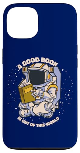 A GOOD BOOK IS OUT OF THIS WORLD FsmF̓~[ǂ X}zP[X iPhone 13 p