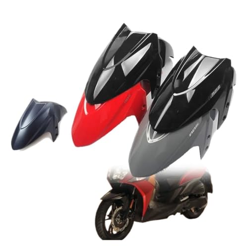 Couvercle de carénage de roue avant Jet 14 pour moto Sym 50 à 200i gris ciment