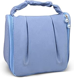 Wash Bag Women, Hanging Toiletry Bags Travel Accessories Cosmetic Bag for Women Girls Candy Color Waterproof(Cute Pink)