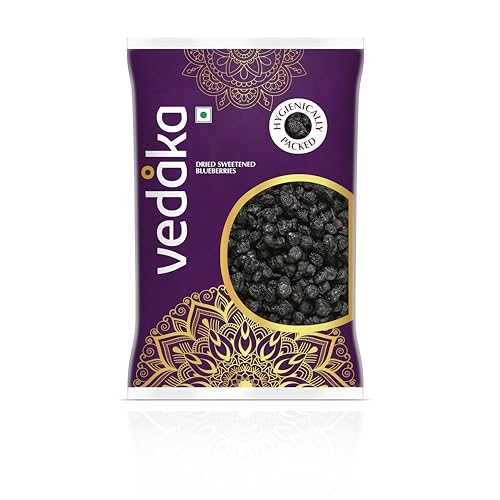 Image of Amazon Brand - Vedaka Dried Sweetened Blueberries | 1 Kg | Minaral Rich | Delicious Goodness | No Added Preservatives | Hygienic Packaging