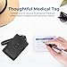 AUVON Large Insulin Pen Cooler for 3-6 Pens with Medical Tag, TSA Approved Insulin Travel Cooler with Portable Handle, Diabetic Travel Case with Gel Ice Pack and Anti-Freezing Drawstring Bag