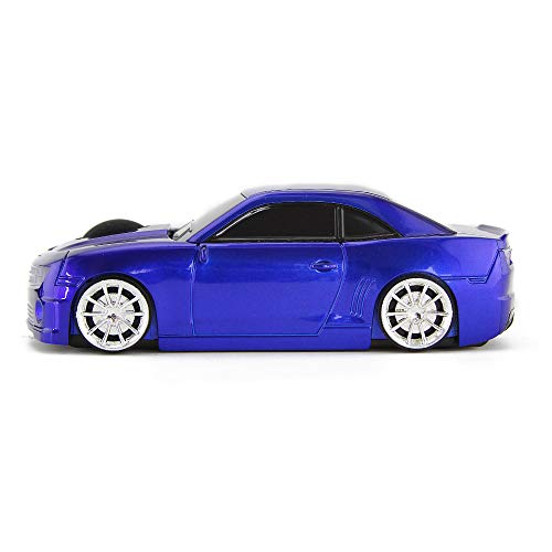 Image of AI5G Wireless Sport Car Mouse - Optical with 2.4GHz Nano USB LED Headlight (Blue) for Laptop /Desktop