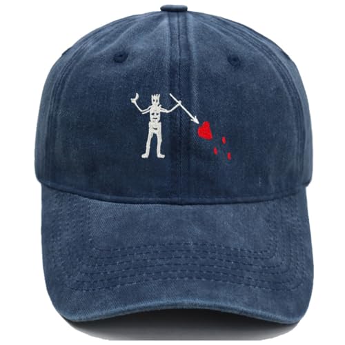 YUSENGMOO Casquette de Baseball brodée Seal Team Blackbeard Edward Teach Pirate, Casquettes Ajustables à Fermeture à Pression, Casquette Tactique SAS (L,2)