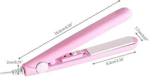 Miniatura 8 de Werdeny Mini rizador de pelo de cerámica para cabello corto, mini rizador de pelo Werdeny, mini rizador de cerámica 2 en 1, mini rizador de pelo