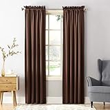 Sun Zero Barrow Energy Efficient Rod Pocket Curtain Panel, 54