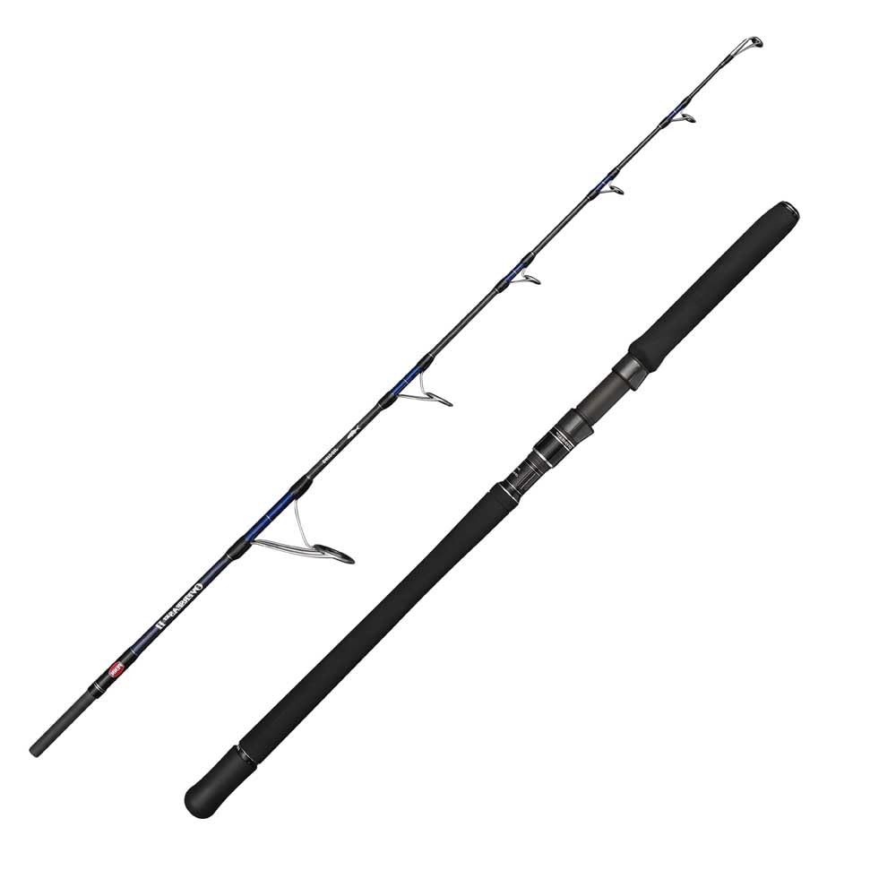 PENN Overseas XT II Jigging Canna da pesca | Canna da spinning per acqua salata per ricciole, tonni e pesca d'altura | Speed | Blank in carbonio | Anelli Fuji Alconite | 1,55 m | Max 400 g