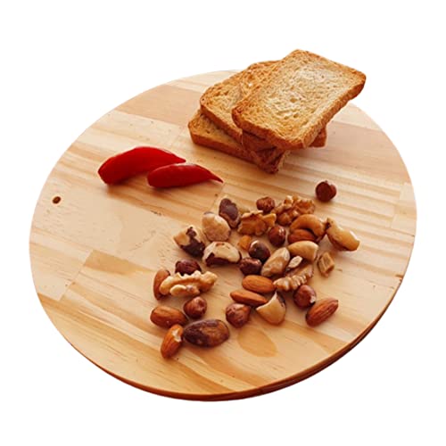 RIKINTE Kit 3 Tábuas de Madeira Rustica Servir Petiscos Frios Pães Frutas Petisqueira Carnes Legumes