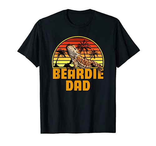 Hombre Beardie Dad | Dragón barbudo divertido, lagarto Camiseta