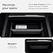 Spigen Center Console Organizer for Tesla Model Y Juniper (Only Premium & Performance 2026) and Model 3 Highland (Standard, Premium & Performance 2024/25/26) with Smooth Slide Technology - [Sliding]