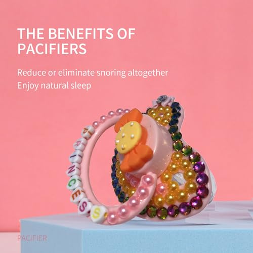 Image of Sized Pacifier, Stylish Bling Pacifier for Adult (Style 1)