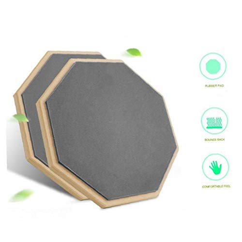 AMOYER 1 st Drum Praktijk Mat Rubber Stille Dom Drum Praktijk Pads met Houder Zachte Dubbelzijdige Drum Oefening Pad… - Image 3