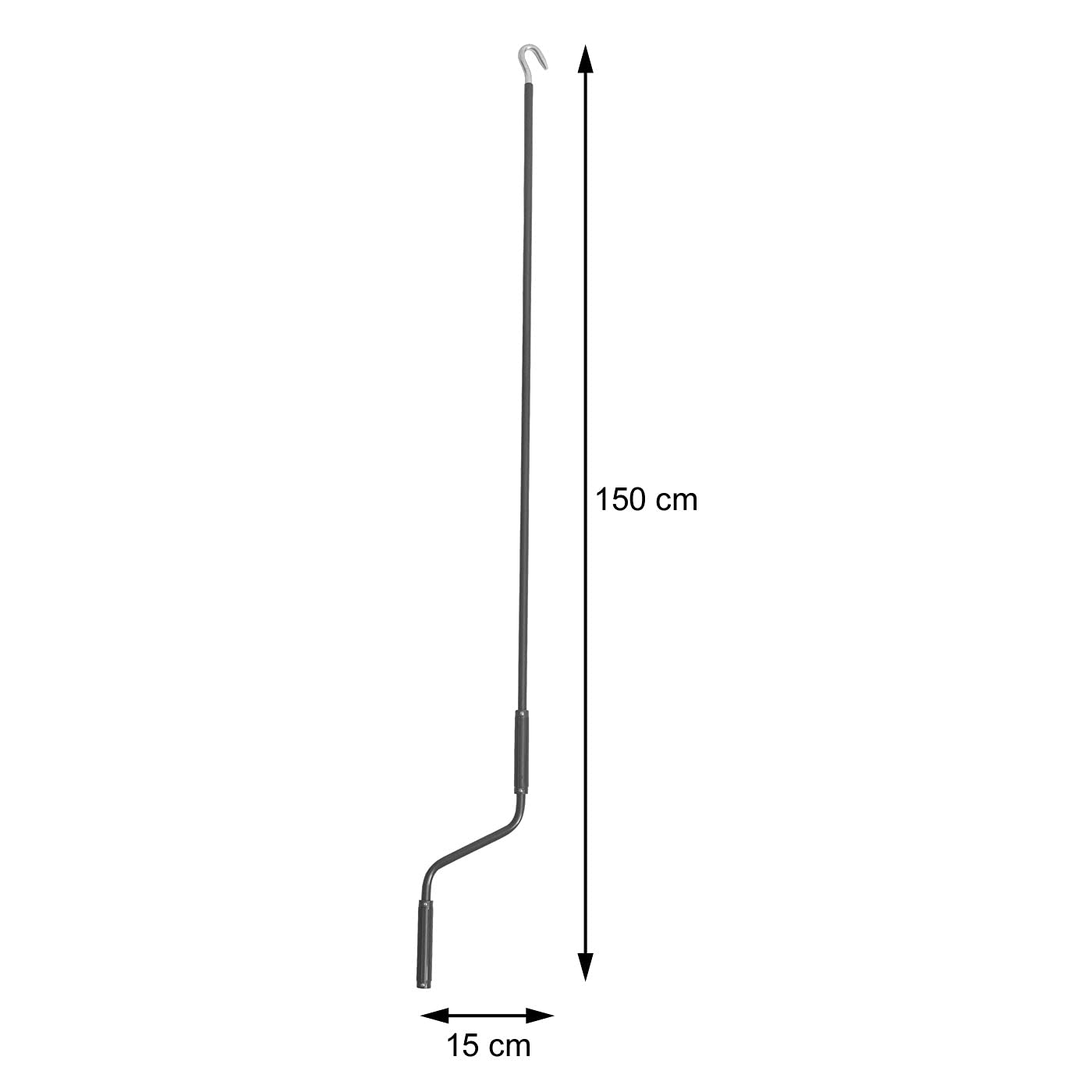 handkurbel für markisen, markisenkurbel Kurbel, 150 cm weiß