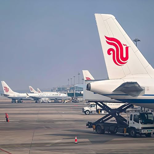 Air China resumes direct flights between Beijing and Pyongyang Podcast Por  arte de portada