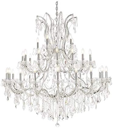 Elegant Lighting 2800G52C/RC Royal Cut Crystal