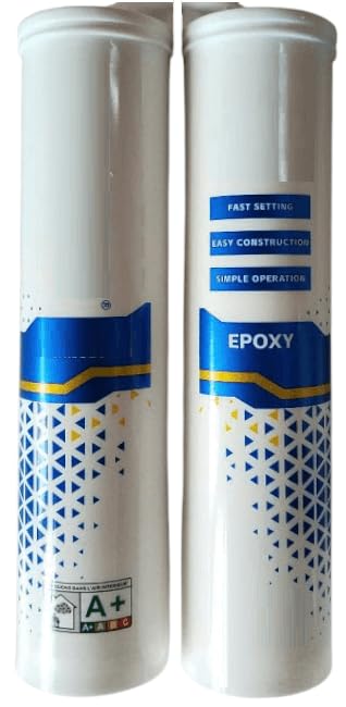 Two-Part Epoxy Adhesive Paste, Marine Grade, Fast Setting, White, Thick Liquid, 750g