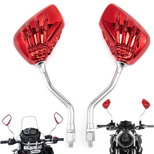 Rétroviseur moto universel 8mm 10mm parfait pour vos virées et rassemblements custom