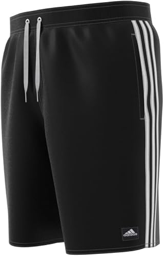 Vista 10 de adidas Pantalones cortos de natación clásicos de 3 rayas para hombre