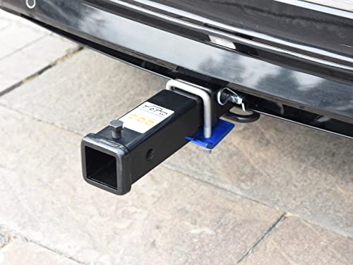 Toptow Hitch Extender 8-1/2" Extension Length, Fits For 2 Inch Receiver, Anti-Rattle Bolt, With Hitch Pin Kit #TOP2