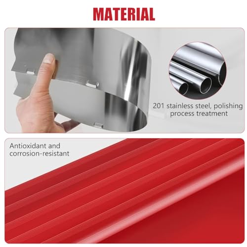 Image of Serplex Skimming Blade 15.7 Inch Stainless Steel Trowel With Rubber Handle | Smooth Wall Putty Spreads, Reduces Fatigue, Durable Steel Build, 15.7 Inch Reach, Easy Clean and Support Ready