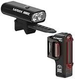 Lezyne Lite Drive 700 x l/Bande Pro 300 Vélo Light Set, Noir/Noir