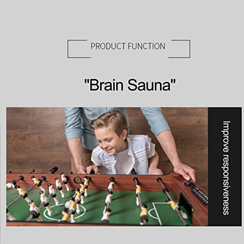 Klappbarer Tischfußball, Miniatur-Bodenspiele, Tisch, 48-Zoll-Fußballtisch mit Mini-Fußball, Punktezähler, Indoor-Fußballtischspiel, ideal für Kinder, Familienabende, Spielzimmer, Bars, Partys – Bild 5