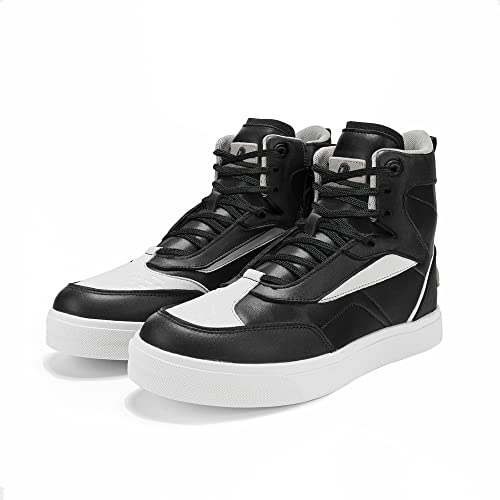 IRON JIA'S Bottes Chaussures Moto Homme Décontracté Imperméable antidérapante Neige Extérieur De Marche Randonnée Boots -46 Cover