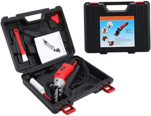 Ralira Electric Sheep Shears Goat Shears Shaver Grooming Clippers Horse Shears 500W 6 Speed Adjustable Shearing Machine Pet Scissors Haircut Trimmer Farming Equipment Portable #TOP1
