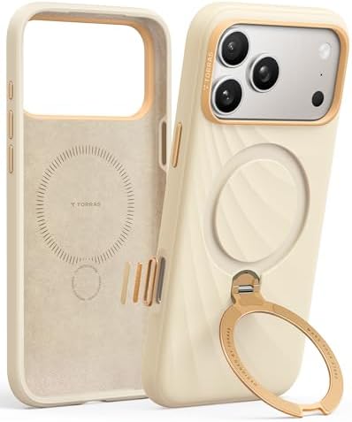 TORRAS Q3 Wind Flow for iPhone 17 Pro Case Silicone, Fit for MagS...