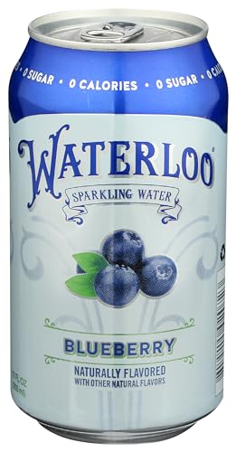 Image of Waterloo Sparkling Water Waterloo Blueberry Sparkling Water, 12 Fl Oz