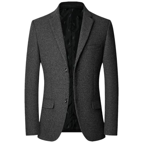 Blazer décontracté de coupe classique veste homme mi-âge