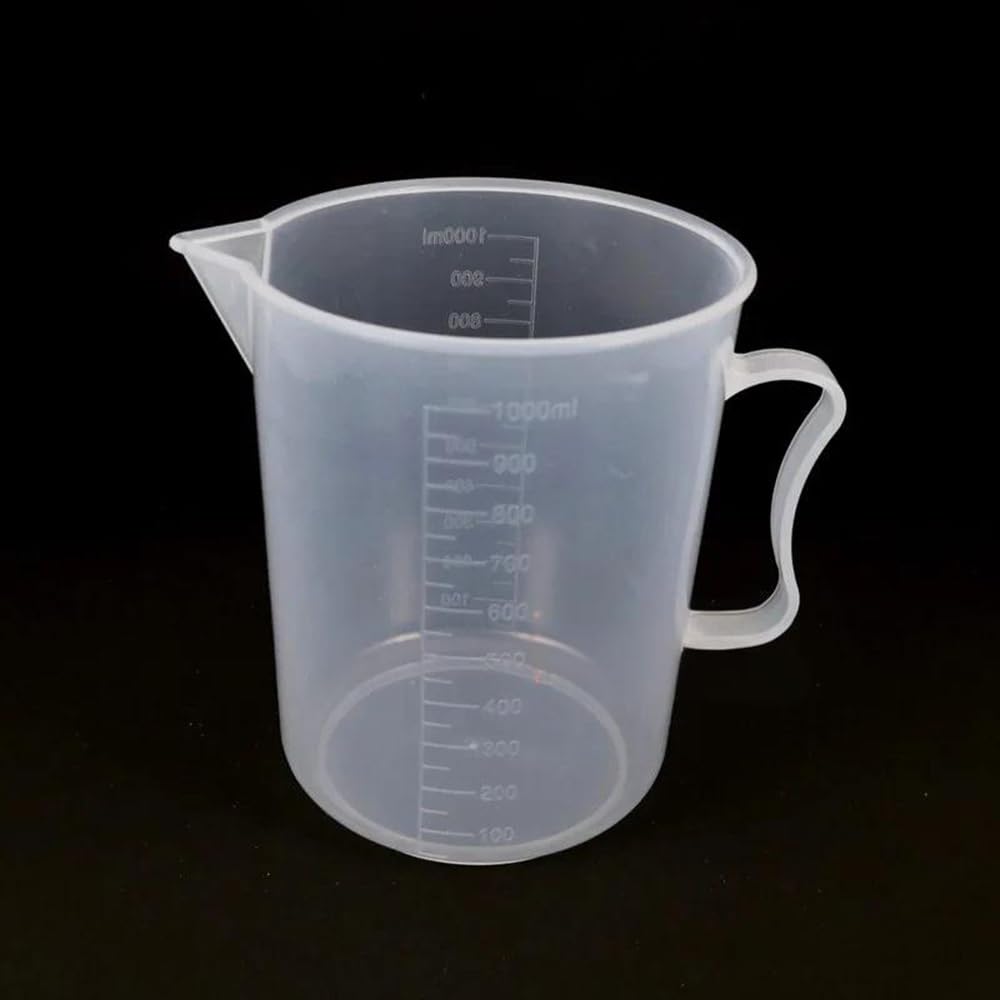 Attrezzature e forniture di laboratorio 1 misurino da laboratorio 250 ml/500 ml/1000 ml/2000 ml/3000 ml/5000 ml con becher graduato manico