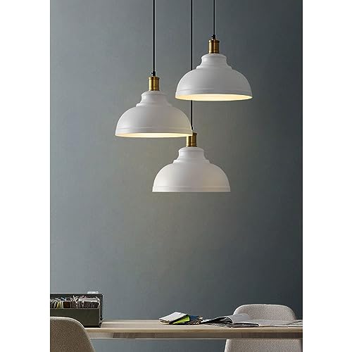 Lámpara de techo E27 estilo granja en hierro con diseño de maceta 7