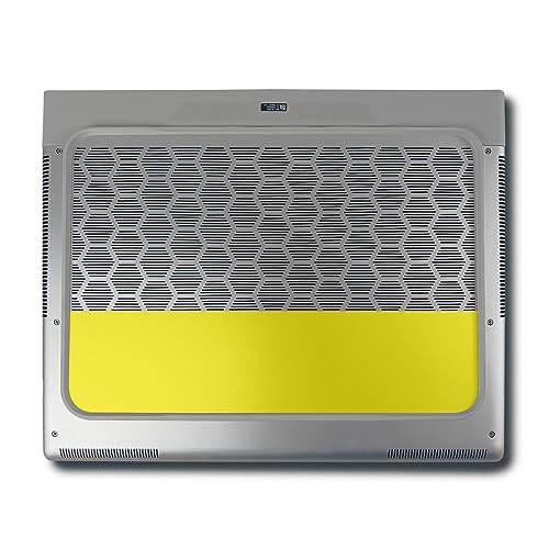 Image of MightySkins Skin Compatible with Alienware X16 R1 (2023) Full Wrap Kit - Solid Yellow | Protective, Durable, and Unique Vinyl Decal wrap Cover | Easy to Apply & Change Styles | Made in The USA