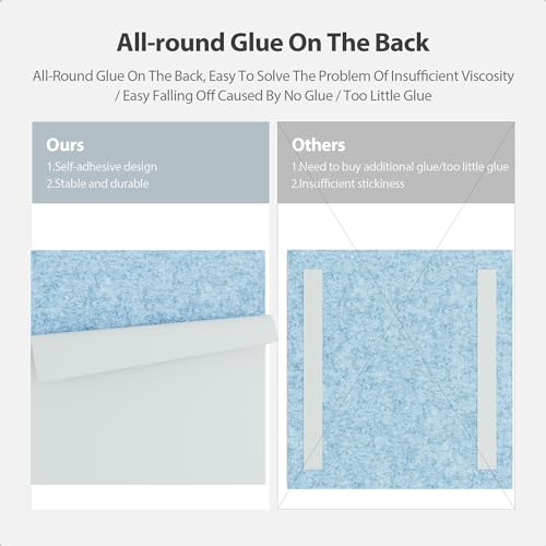 Image of 12 Pack Square Acoustic Panels Self Adhesive Sound Proof Foam