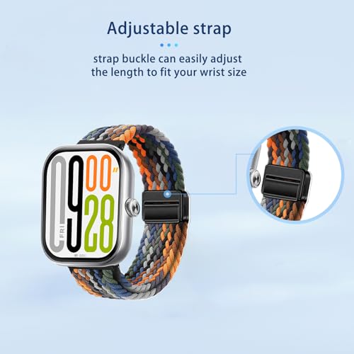 Correa trenzada de nylon para reloj Xiaomi Redmi Watch 5 miniatura 6