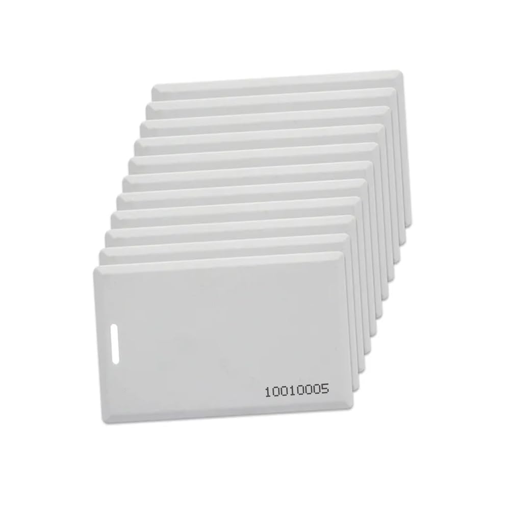 100 pcs 26 Bit Wiegand Prox Cards Clamshell Design, Works with ISOProx 1386 1326 H10301 Format Readers, Universal for the vast Majority of Keyless Entry Access Control Systems