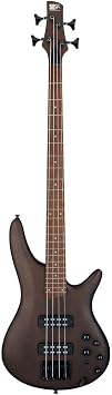 Ibanez SR300EB Sr Standard 4 String Electric Bass Walnut Flat Walnut | 5pc Maple and Walnut Neck, Jatoba Fretboard, Okoume Body, Powerspan Pickups, 3-Band Eq with Power Tap, B120 Bridge