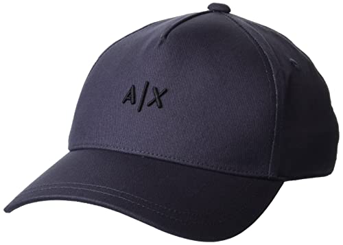Image of Armani Exchange Men's Small Contrast Logo Baseball Hat