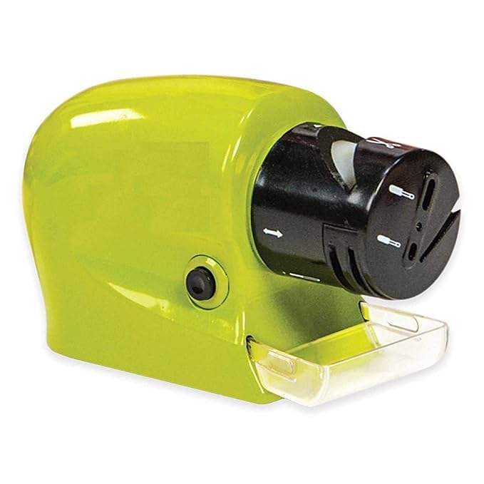 4-in-1 Electric Knife Sharpener for Kitchen | Multi-Stage Motorized Sharpener for Knives & Scissors | Fast, Easy & Consistent Sharpening Tool for Home Use