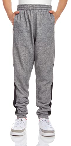iXtreme Boys’ Sweatpants - 3 Pack Active Fleece Jogger Pants with Pockets - Athletic Performance Sweatpants for Boys (8-20)3