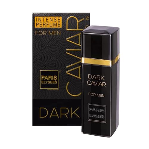 Paris Elysees - Perfume Importado Eau De Toilette Masculino Caviar Dark - 100 Ml