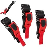 JahyShow 3X Motorcycle Helmet Speed Clip Quick Release Chin Strap Button Pull Buckle Bike